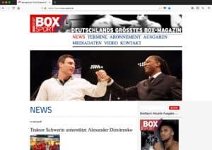 Box-Sport.de, die Internetseite von BOXSPORT, Deutschlands Boxsport-Magazin Nr. 1, beendete den Monat Juli mit einem neuen Rekord-Ergebnis in allen relevanten Bereichen. 